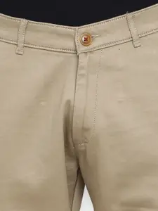 V-Mart Men Beige Chinos Trousers