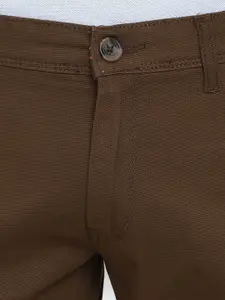 V-Mart Men Mid-Rise Cotton Trousers