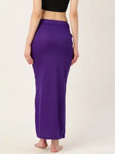 Ms.Lingies Women Solid Saree Shapewear with Side Slit