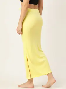 Ms.Lingies Women Solid Saree Shapewear with Side Slit