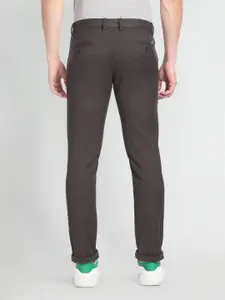 Arrow Sport Men Self Design Textured Original Slim Fit Chinos