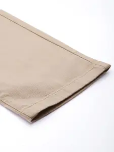 Arrow Sport Men Self Design Textured Skinny Fit Low-Rise Chinos Trousers