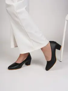 SCENTRA Pointed Toe Block Pumps