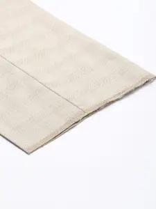 Arrow Men Checked Tailored Fit Formal Trousers