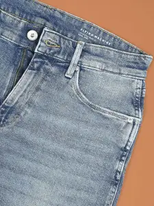 Flying Machine Men Washed Denim Shorts