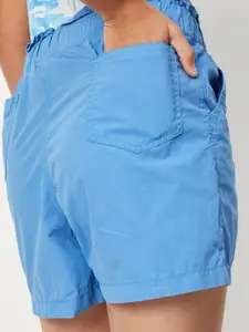 max Girls Cotton Mid-Rise Regular Fit Shorts