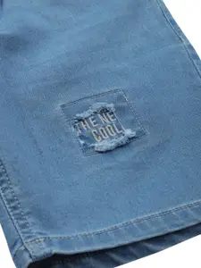 Gini and Jony Boys Mid-Rise Denim Shorts