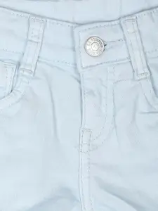 U.S. Polo Assn. Kids Girls Mid-Rise Denim Shorts