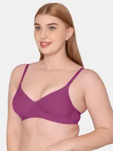 KOMLI Pack Of 2 Lightly-Padded Non-wired All Day Comfort Seamless Bra