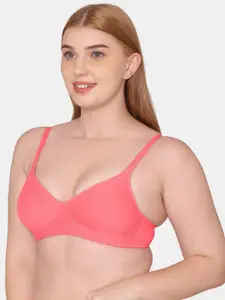 KOMLI Pack of 2 Lightly Padded All Day Comfort Seamless T-shirt Bra