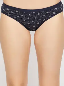 SECRETS BY ZEROKAATA Pack of 3 Assorted Printed Cotton Basic Briefs Panty For Women
