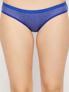 SECRETS BY ZEROKAATA Pack of 3 Assorted Printed Cotton Basic Briefs Panty For Women