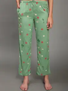 BStories Polka Dots Printed Night Suit