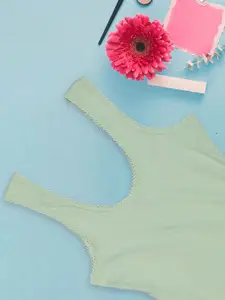 Dollar Missy Pack Of 2 Non-Padded Combed Cotton Slim-Fit Camisoles