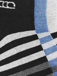 Ajile by Pantaloons Men Pack Of 3 Patterned Ankle-Length Socks