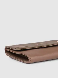 Baggit Women Solid Three Fold Wallet