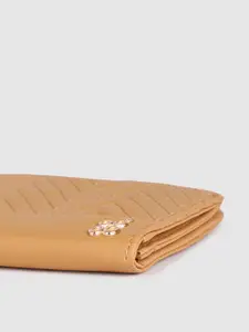 Baggit Women Textured Two Fold Wallet