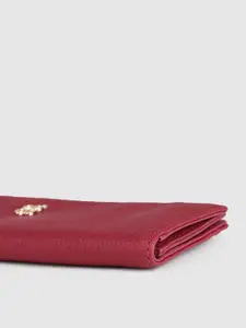Baggit Women Textured Two Fold Wallet