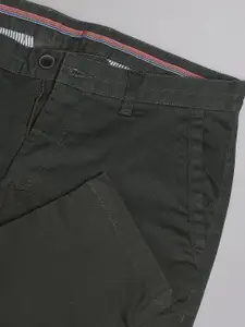AD By Arvind Men Mid-Rise Slim Fit Chinos Trousers