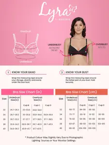 LYRA Pack Of 2 Cotton Spandax Full Coverage Secret Support Bra