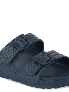 NEOZ Women Rubber Slider Flip Flops