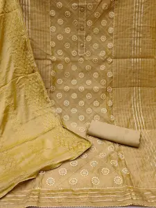 KALINI Woven Design Unstitched Dress Material