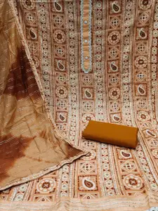 KALINI Printed Unstitched Dress Material