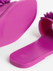 H&M Women Beaded Slides