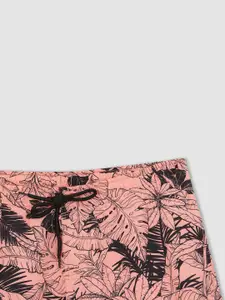 DeFacto Men Tropical Printed Mid Rise Shorts