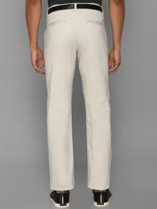Allen Solly Men Cotton Mid-Rise Slim Fit Trousers