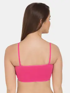 Tweens Pack Of 2 Cotton Removable Padding Medium Coverage All Day Comfort Bandeau Bra