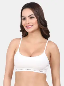 Amour Secret Non Padded Non-Wired Full Coverage Seamless Super Support Slip-On Bra