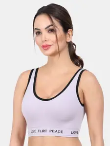 Amour Secret  Lightly Padded Medium Support All Day Comfort Anti Odour Seamless Sports Bra