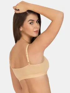 Tweens Pack Of 2 Non Padded Non-Wired Full Coverage Seamless Sports Bra