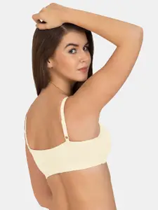 Tweens Pack Of 2 Non Padded Medium Support All Day Comfort Slip-On Seamless Bra