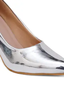 SHUZ TOUCH Pointed Toe Slim Pumps