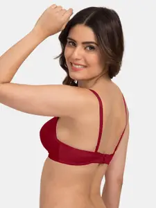 TweensPack of 2 Heavily Padded 3/4th Coverage Semi Push-Up Seamless T-Shirt Bra