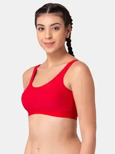 Tweens Red Bra Full Coverage