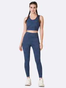 Van Heusen Proactive Elite Solid High Stretch Removable Padding Sports Bra