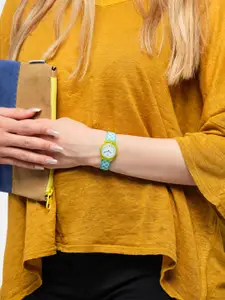 Swatch Women Printed Dial Analogue Watch LJ112