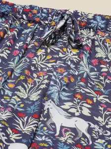 MBeautiful Floral Printed Night Suit