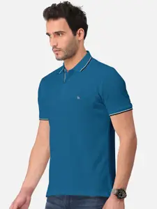 BULLMER Polo Collar Cotton Casual T-shirt