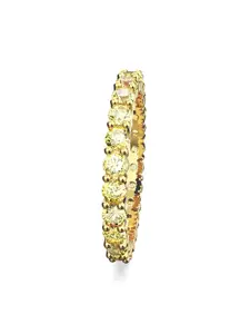 SWAROVSKI MATRIX YELLOW YEL GOS 52 RING