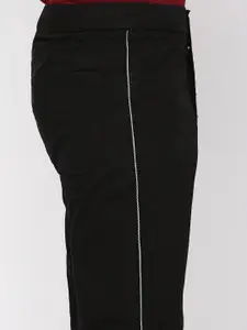 beevee Men Regular Fit Mid-Rise Pure Cotton Track Pants