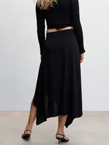 MANGO Frilled Asymmetrical A-line Skirt