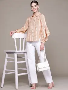 aarke Ritu Kumar Standard Floral Opaque Casual Shirt