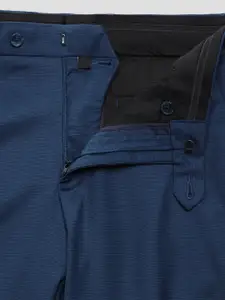 Van Heusen Men Regular Fit Mid-Rise Formal Trousers