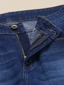 Dennis Lingo Men Slim Fit Heavy Fade Mid-Rise Soft and Smooth Stretchable Jeans