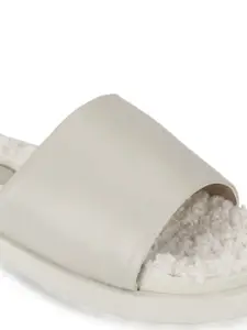 Truffle Collection Women Open Toe Slip On Flats