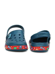 Aqualite Boys Round Toe Slip On Clogs